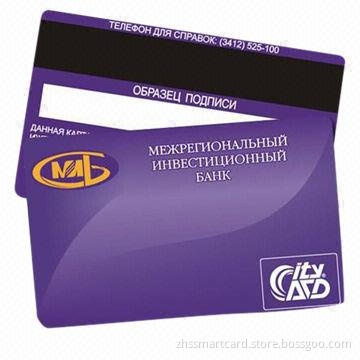Original Factory Plastic of Paper Hi-Co or Lo-Co Magnetic Stripe Card